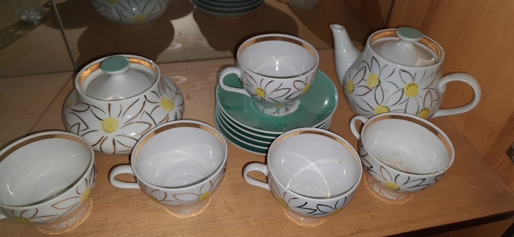 Вінтажний чайний сервіз «Ромашка» Баранівка