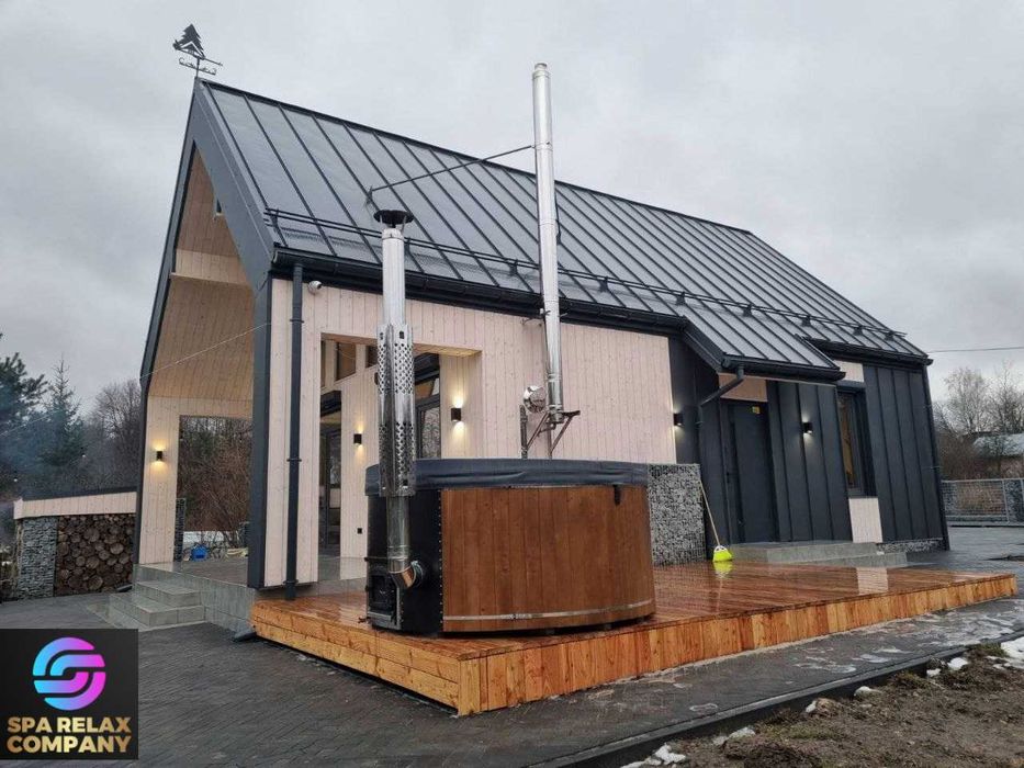 Виробництво чанів джакузі. Басейни Мобільна купель Мобільна лазня