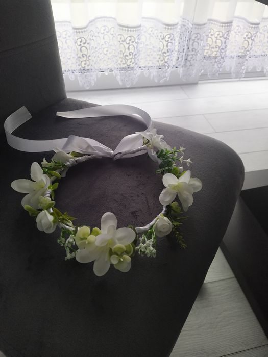 Wianek do ślubu, komunii, sypania kwiatków