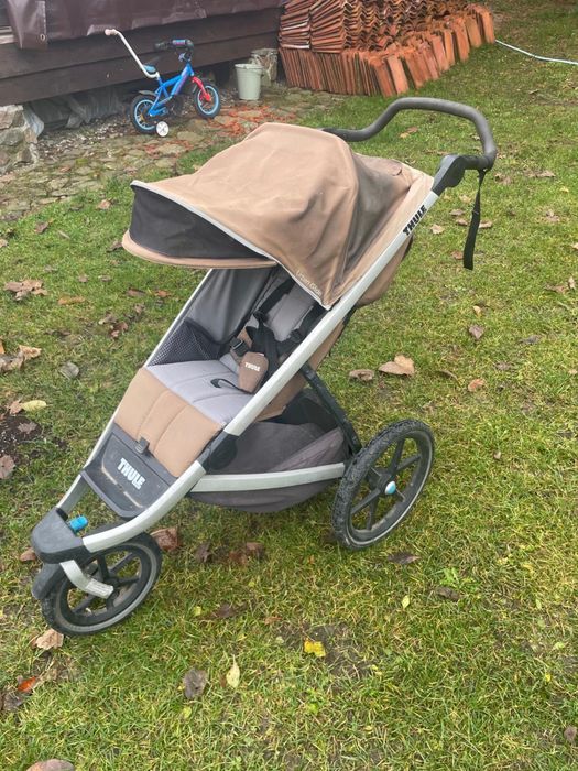 Wózek thule glide do biegania duze kola