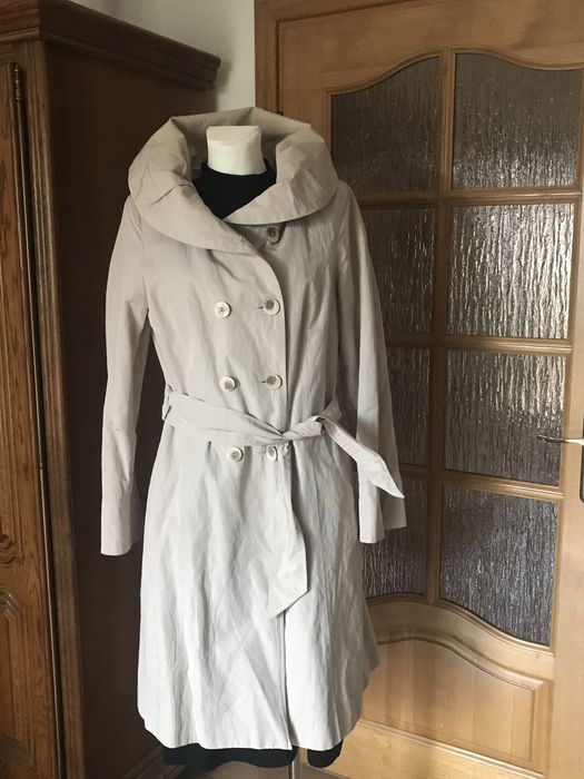 Plaszcz trencz bawełna