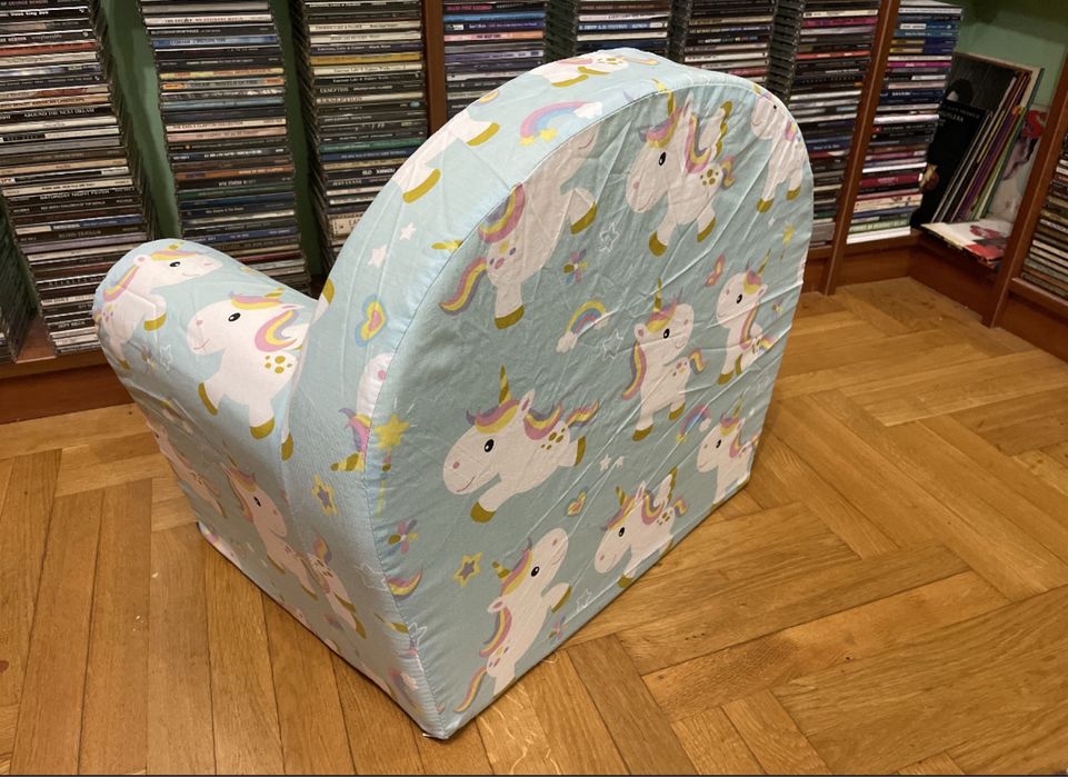 Fotelik fotel piankowy dla dziecka SMUKEE KIDS