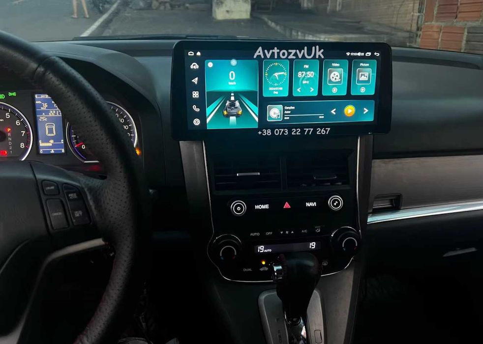 Магнитола CR-V Honda CRV СРВ GPS Хонда ЦРВ Tesla 2 CarPlay Андроид 16
