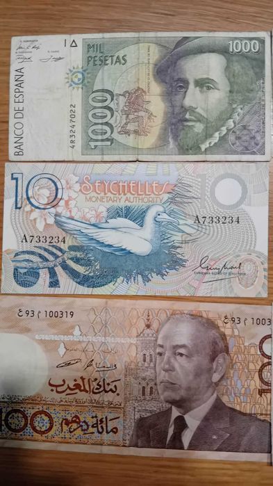 Sprzedam banknoty z różne