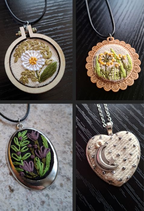 Zestaw 4 naszyjników