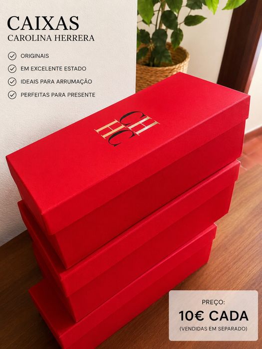Caixas Carolina Herrera Originais | Excelente Estado