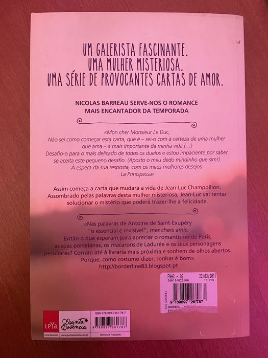 Livro de romance64297940838017121