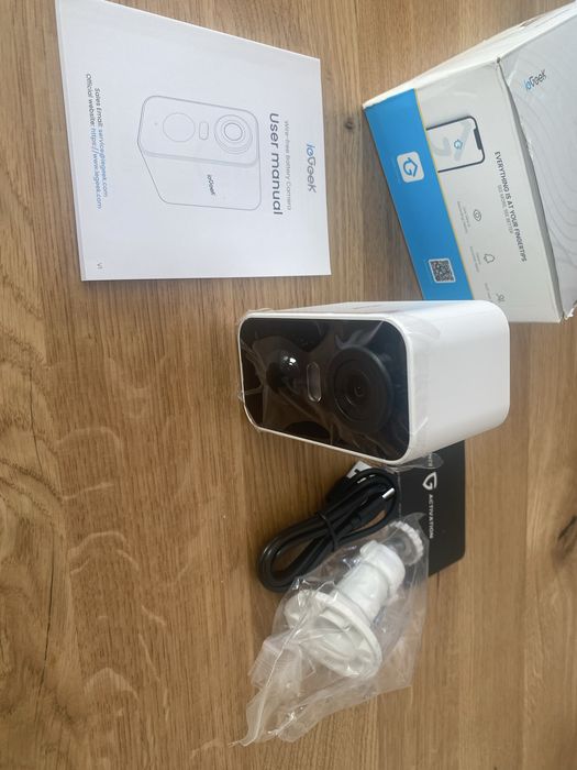 IoGeek ZS-GX3S kamera zewnetrzna , biala , nowa