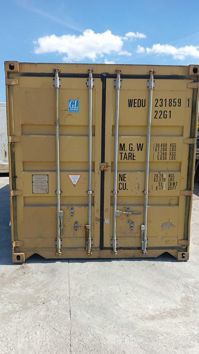 Sprzedam kontener morski 20 DV CW, sprawny, szczelny - PK