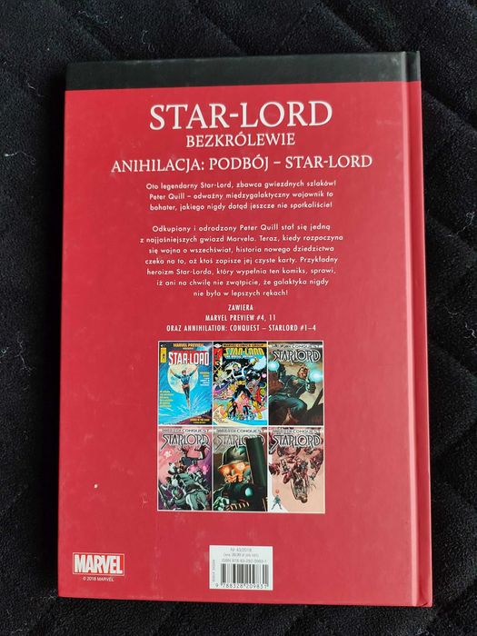 Superbohaterowie Marvela - Star Lord SBM 43 komiks marvel