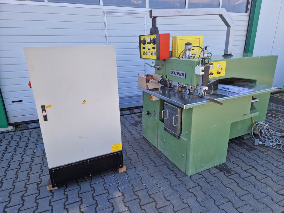 Zszywarka Spajarka kuper FWL 1200 klejenie klejem oraz nitką  fornir