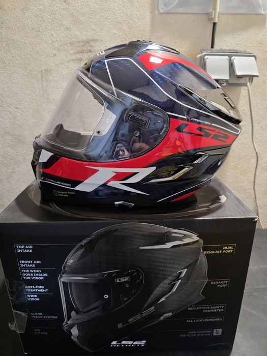 Capacete LS2 Challenger CT 2 Grid