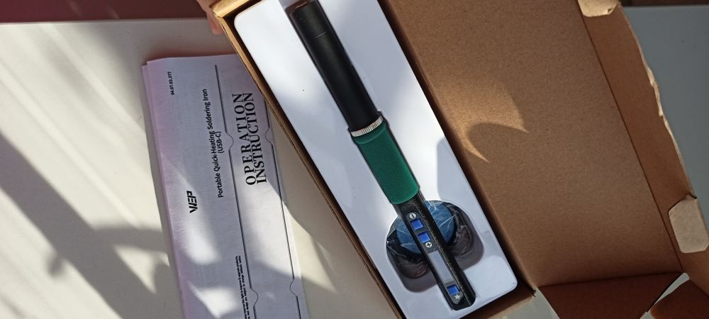 Портативний паяльник USB-C