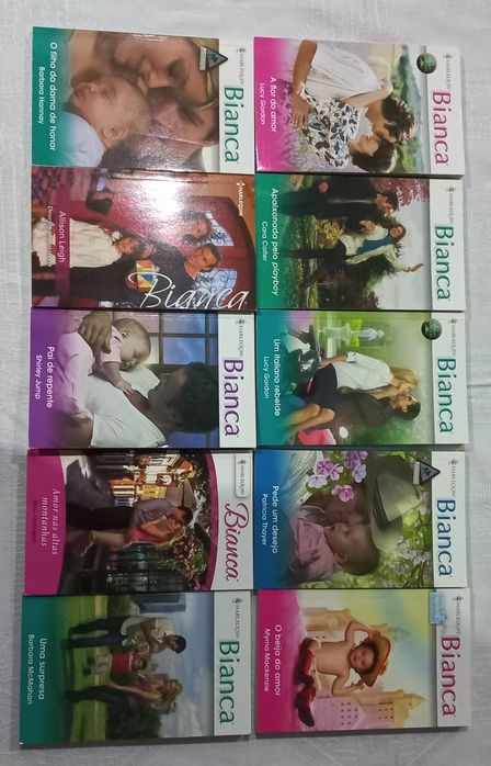 Livros Harlequin Bianca,Lúcia, Sabrina, Euromance e Desejo