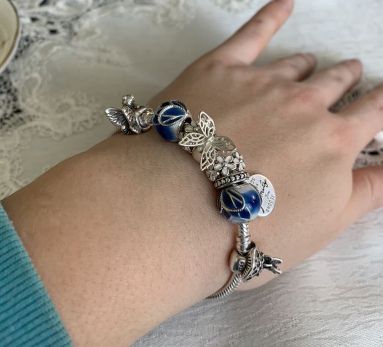 Luxury charms by di Giorgio motyl skrzydła charms do pandora