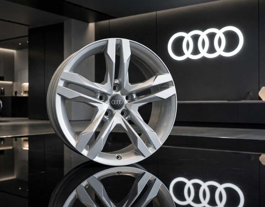 Komplet 4 felgi oryginalne Audi 18" 5x112 ET29 A4 B9 A5 F5 OEM 8W9601025B - fabrycznie nowe