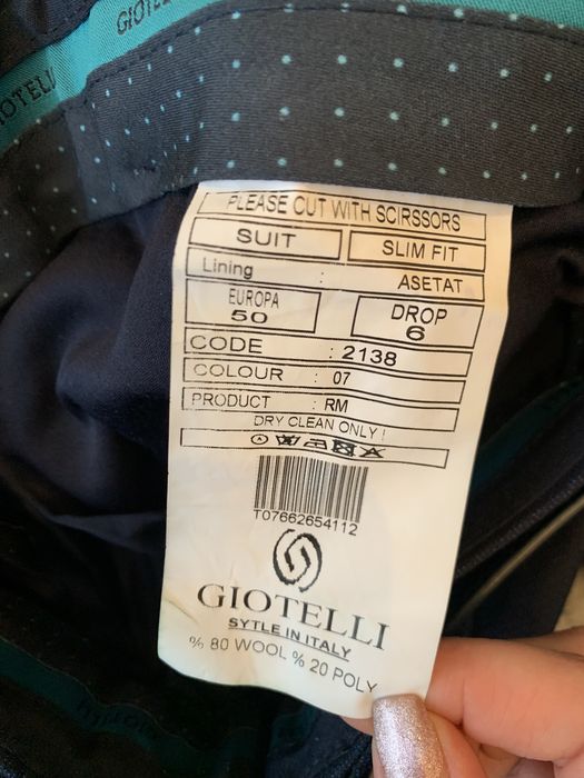 Чоловічий комтюм Giotelli