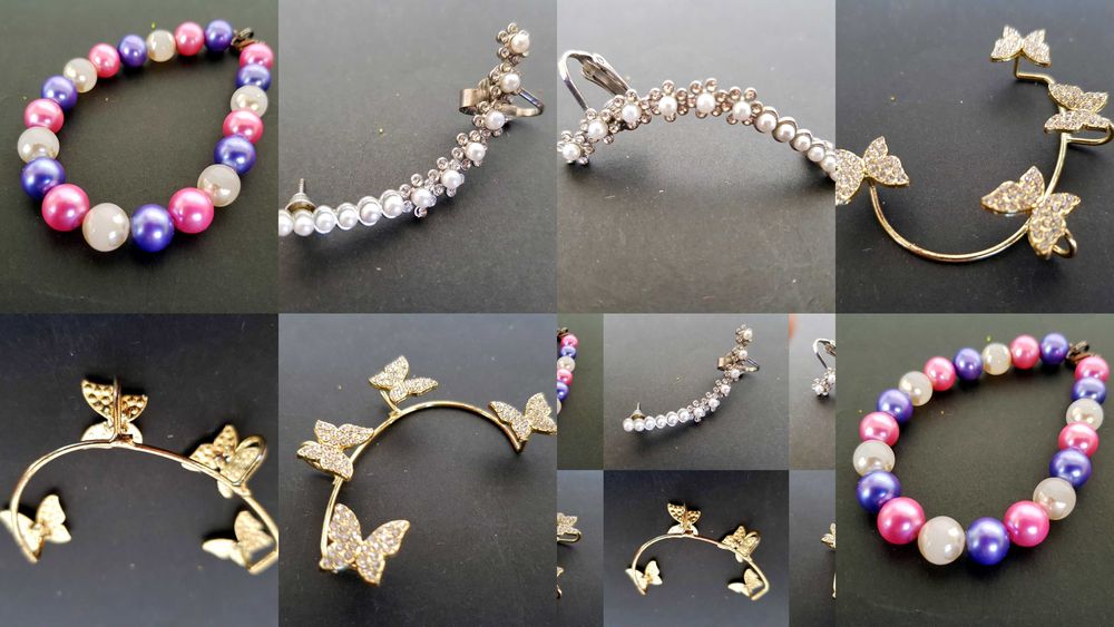 Biżuteria naszyjniki wisiorki bransoletki kolczyki