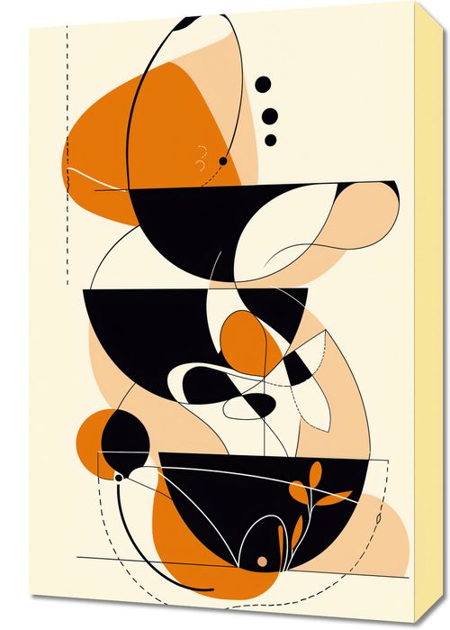 Obraz 40x60cm Taneczne Kręgi