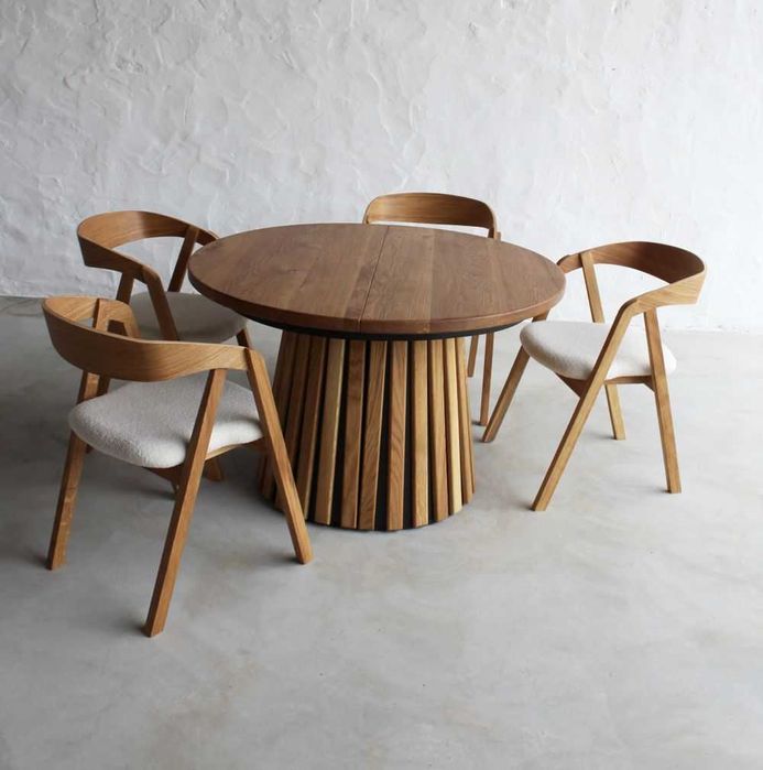 Krzesło gięte dębowe od producenta wybarwiamy tapicerujemy od ręki