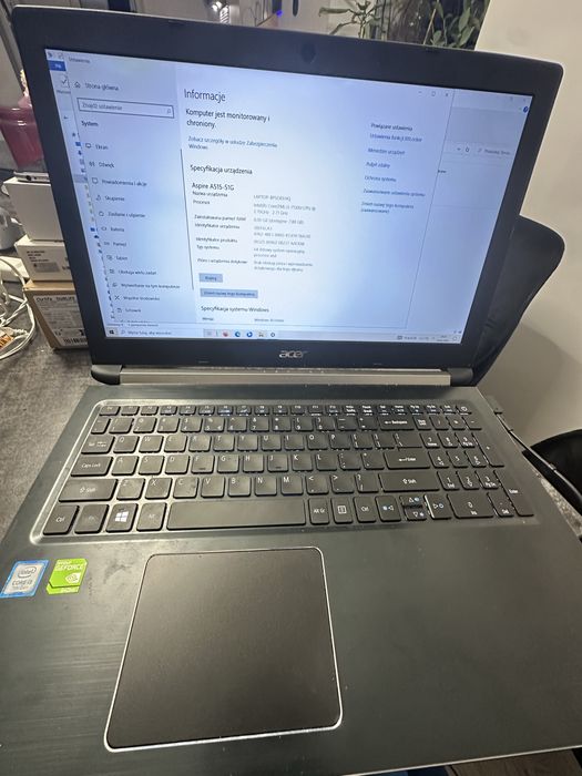 Laptop Acer 15,6 i3-7130U gtx940mx