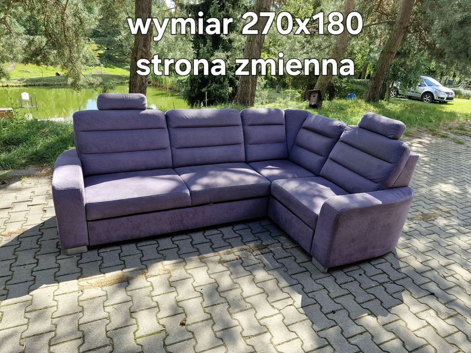 Naroznik z funkcja spania Transport