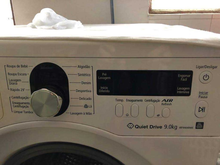 Máquina de lavar samsung com tambor estragado