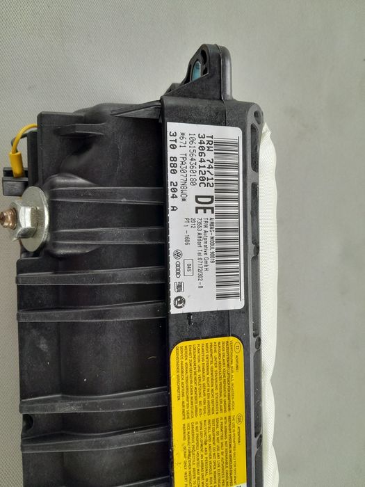 Pasy bezpieczeństwa air bag skoda superb 2 octavia 2fl