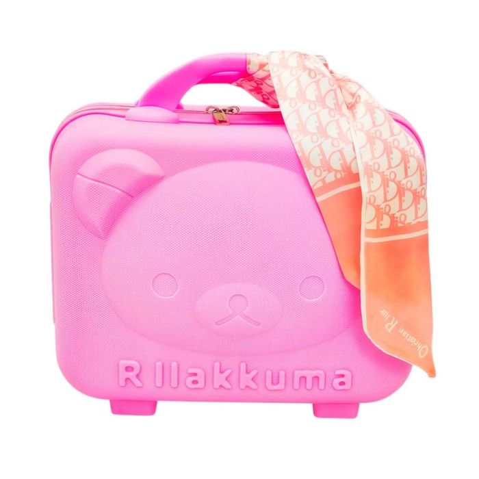 Набір канцелярії в чемодані великий «Зайка» 55 в 1 Рожевий канцелярия