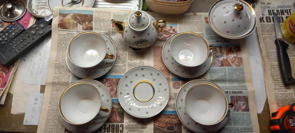 Чайный сервиз олимпийский олимпиада 80