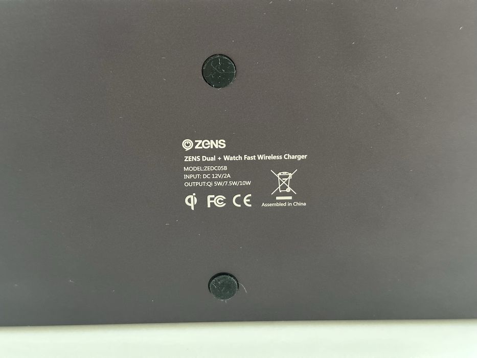 Zens Dual + Watch Fast Wireless Charger