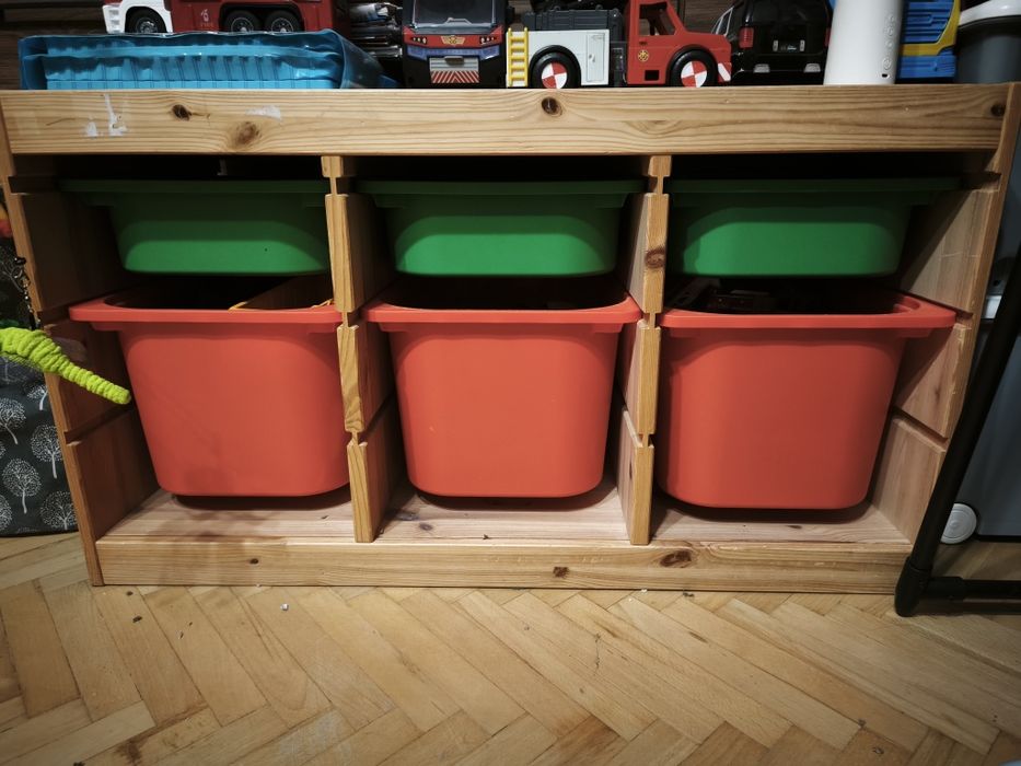 Ikea trofast regał, szafka 6 pojemników