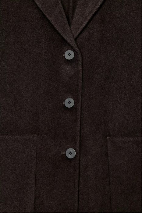 Піджак жакет пальто укорочене вовняне Zara