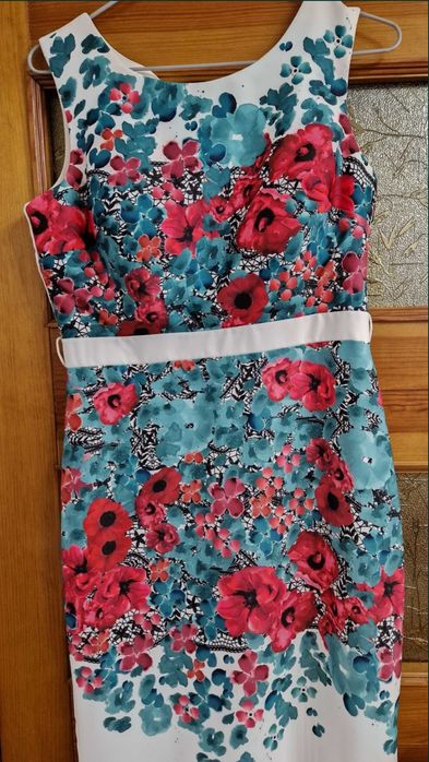 Вечірня /Весільна Сукня з принтом Вишивки