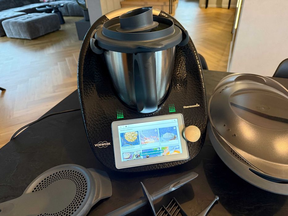 Thermomix TM6 Sparkling Black – edycja limitowana jubileuszowa – stan idealny