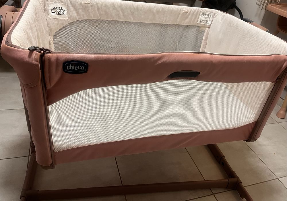 Приставне ліжечко Chicco Next2Me Magic Pink