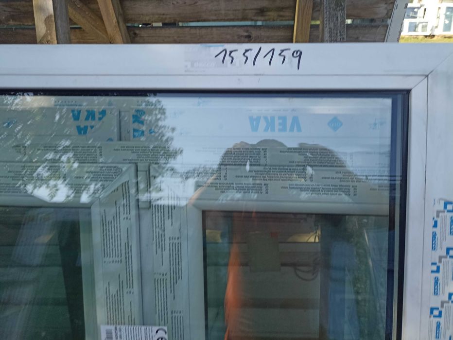 Okno pcv 155/159 uchylne białe