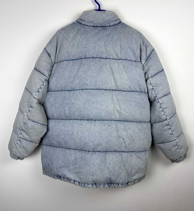 Kurtka puchowa LEVIS STRAUSS jeansowa zimowa r. XL