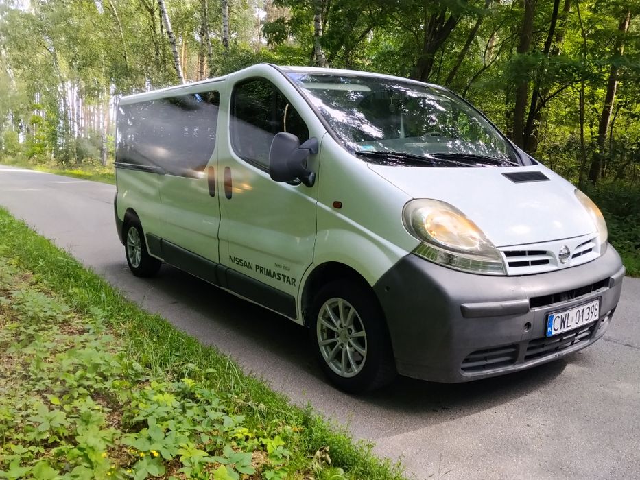 Nissan primastar! Klima! Gaz! 9osob!
