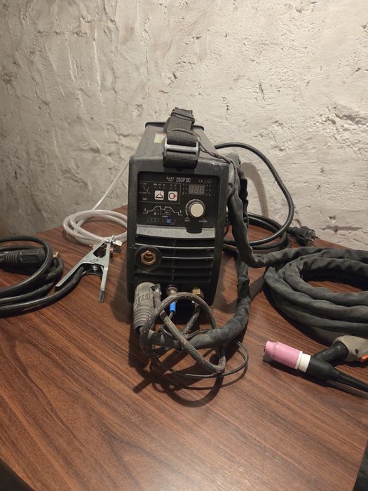 Spawarka Spartus EasyTIG 203P DC - zestaw + szlifierki Graphite