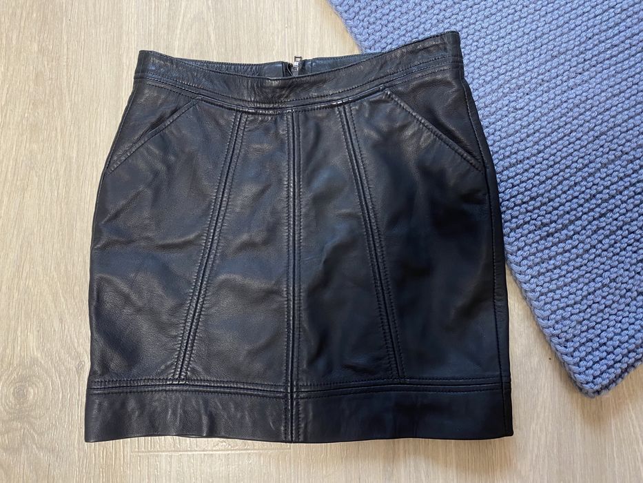Кожанная юбка