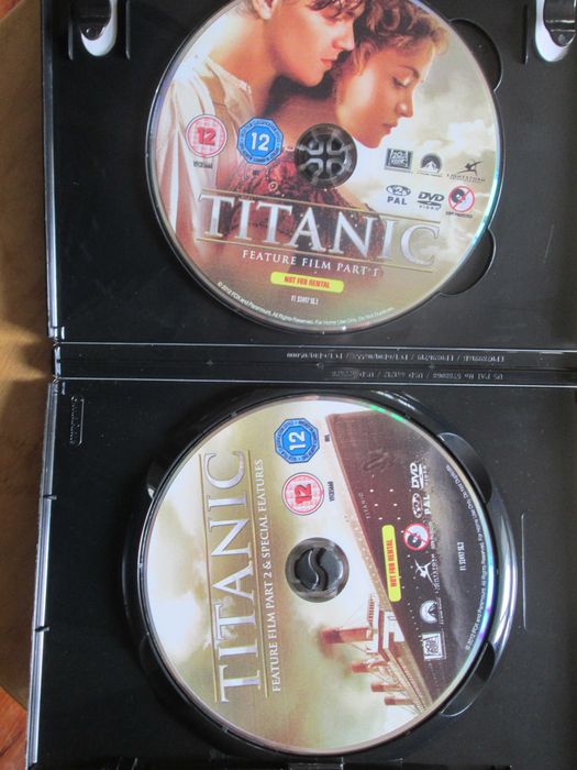 DVD Titanic, James Cameron, com DiCaprio, Kate Winslet - ed. especial