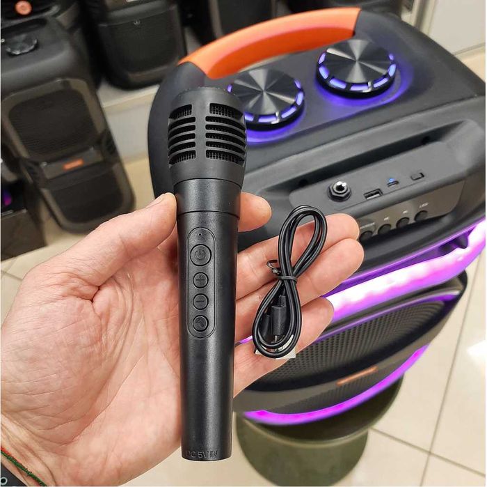 Караоке Bluetooth колонка | 12" | Бездротовий мікрофон
