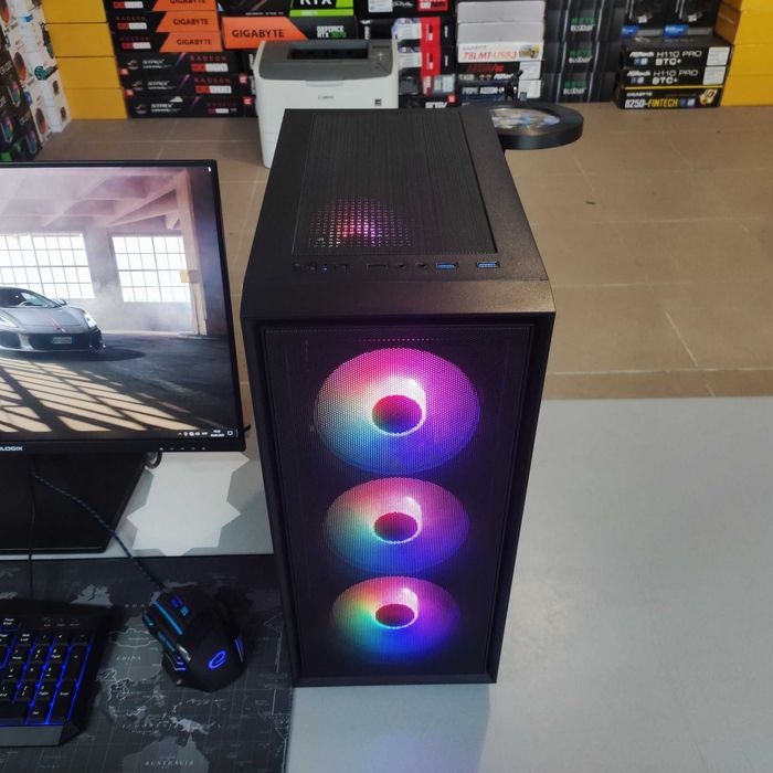 Ігровий Компютер Ryzen 5 3600, 16GB DDR4, RX 580 4GB, SSD 512GB