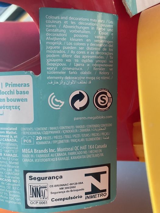 MegaBlocks Carrinho para arrumar as peças