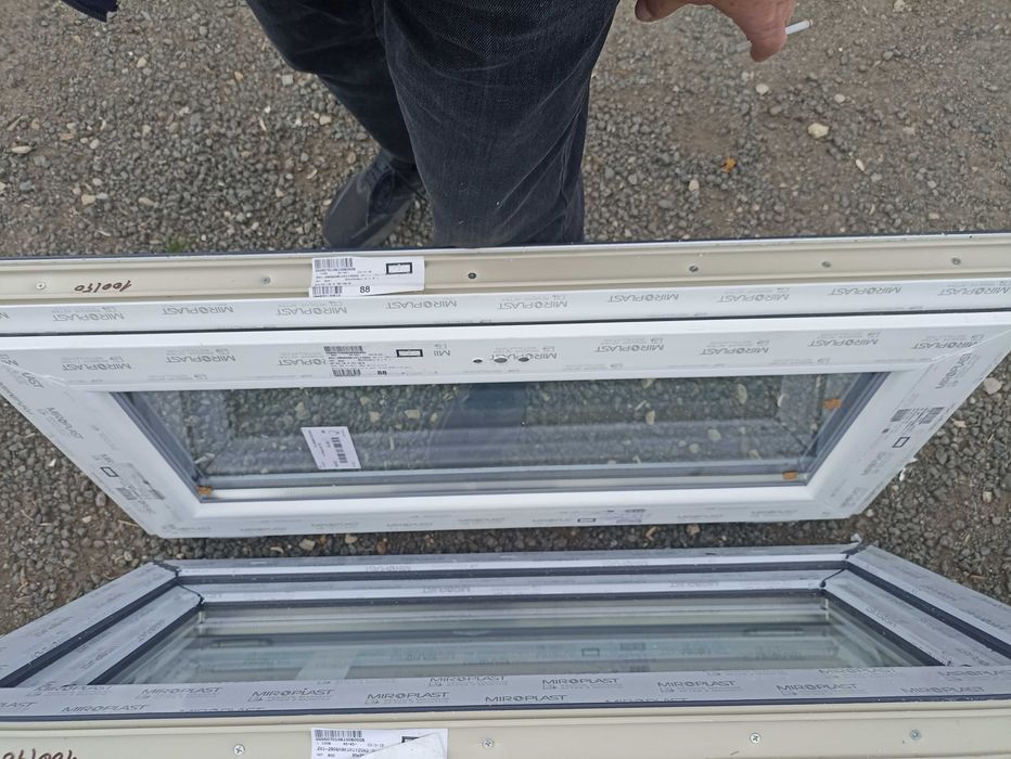 Okno pcv 100/50 antracyt