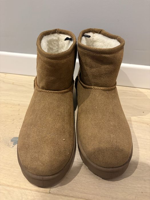 Buty zimowe za kostkę śniegowce