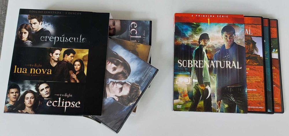 Vários DVDs Filmes e Séries
