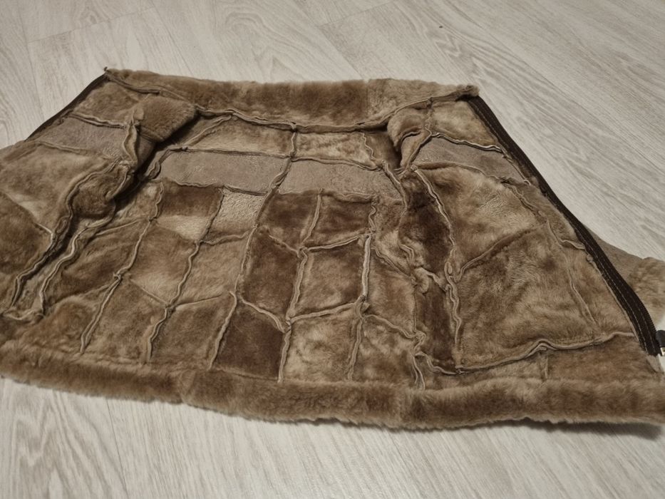 Kozuszek dziewczęcy rozm. 86/92 + sukienka rozm. 92