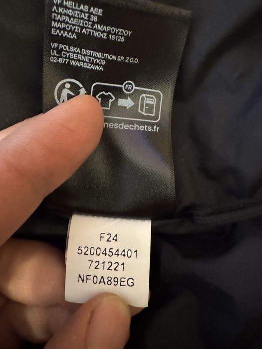 Kurtka puchowa zimowa Nutpse Puffer The North Face Limbara  XL